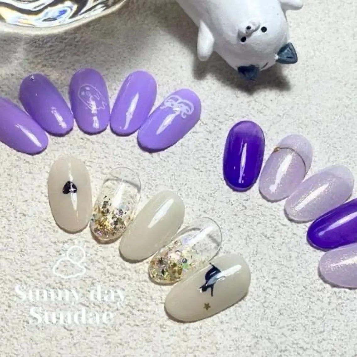 ネイル ハロウィン mako 🌷のネイルデザイン