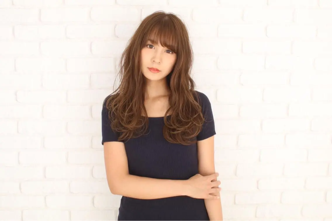 ロング カラー noa ノアのヘアスタイル