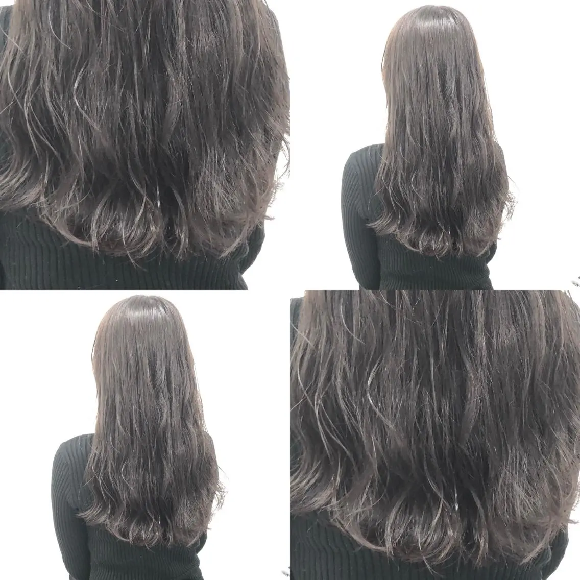 ミディアム カラー パーマ ヘアアレンジ メンズ キッズ 上品＆韓国風 🥀海心🥀のヘアスタイル