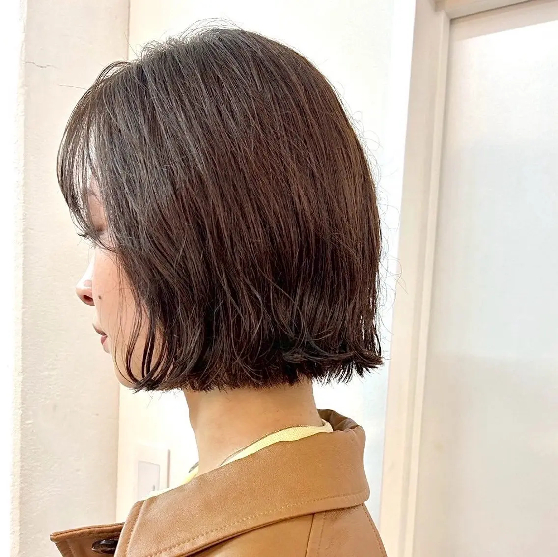 ショート 北島 遥香🫧インナ ー /ベージュカラーのヘアスタイル