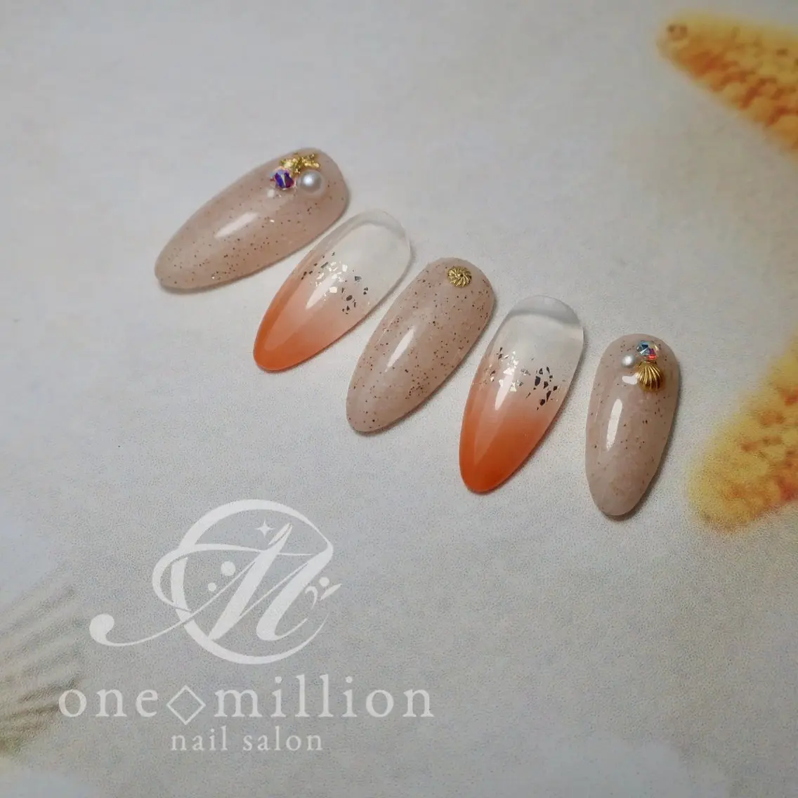 ネイル nail salon ワンミリオンのネイルデザイン