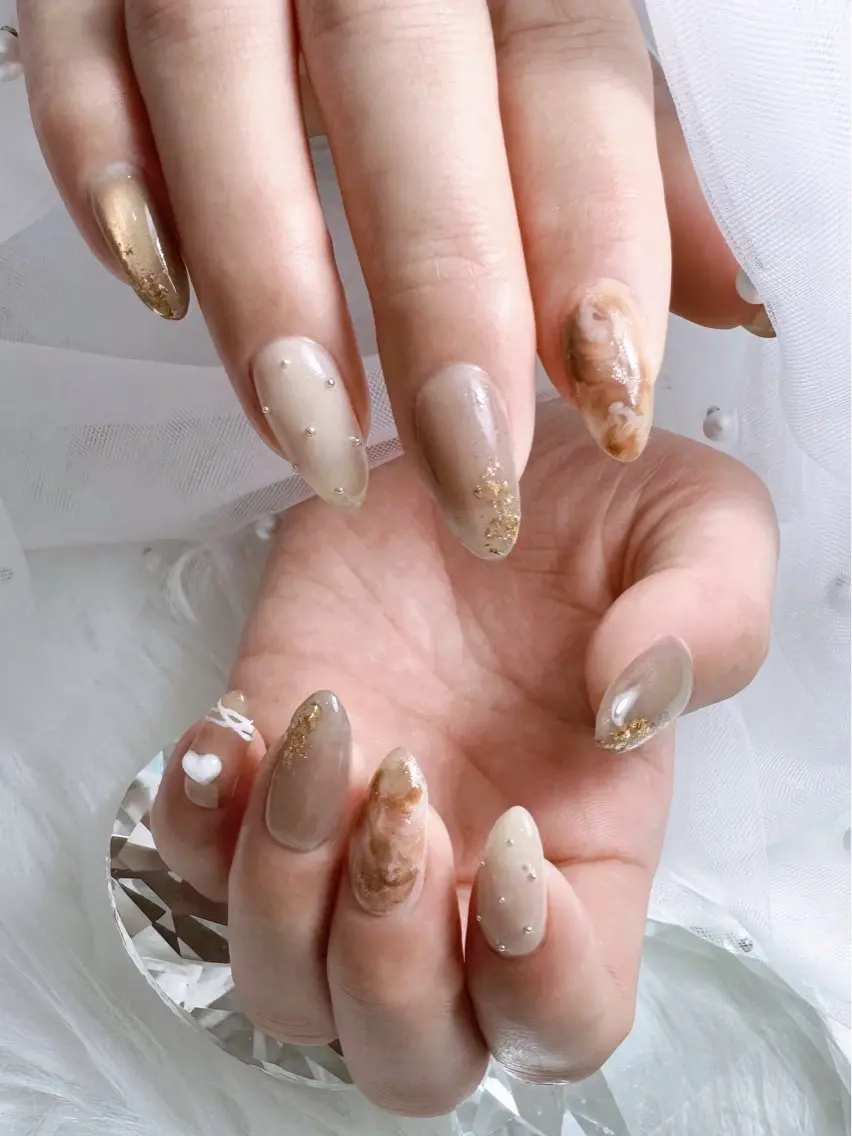 ネイル ハンドネイル BIJOU yuzuのネイルデザイン