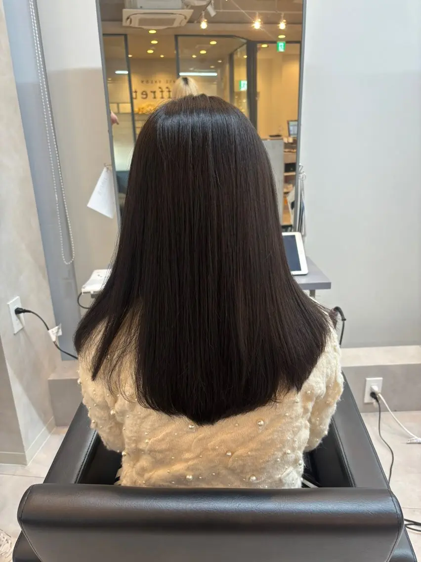ロング トリートメント 茶谷 沙穂のヘアスタイル