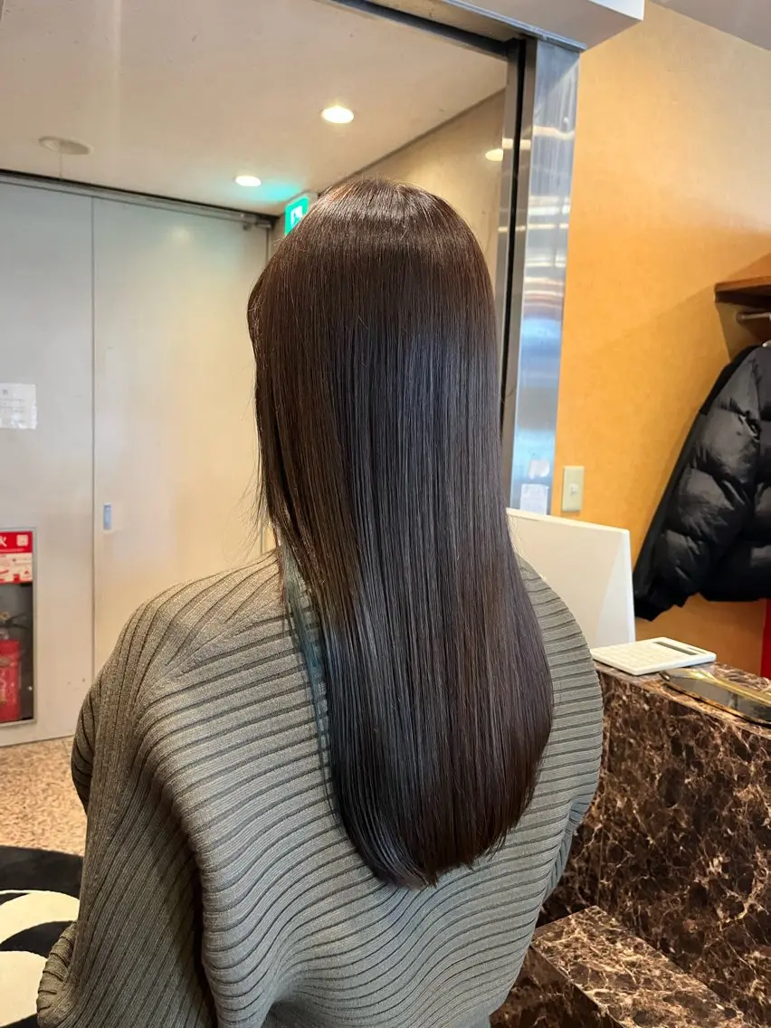 🫧カット＋ケアカラー＋トリートメントの写真