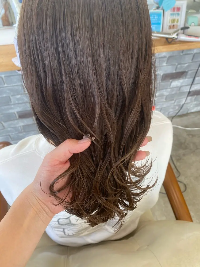 カラー＋トリートメントの写真