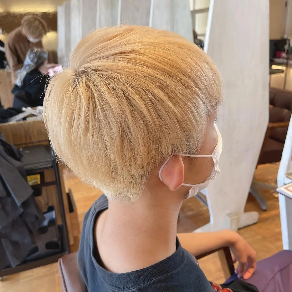 ショート 梶谷 和希のヘアスタイル