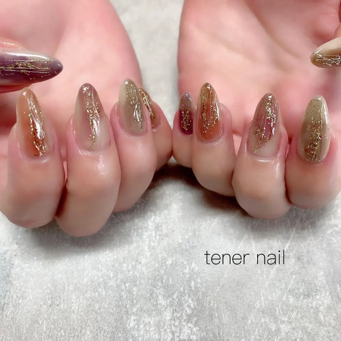 ネイル ニュアンスネイル テネルネイル tener nailのネイルデザイン