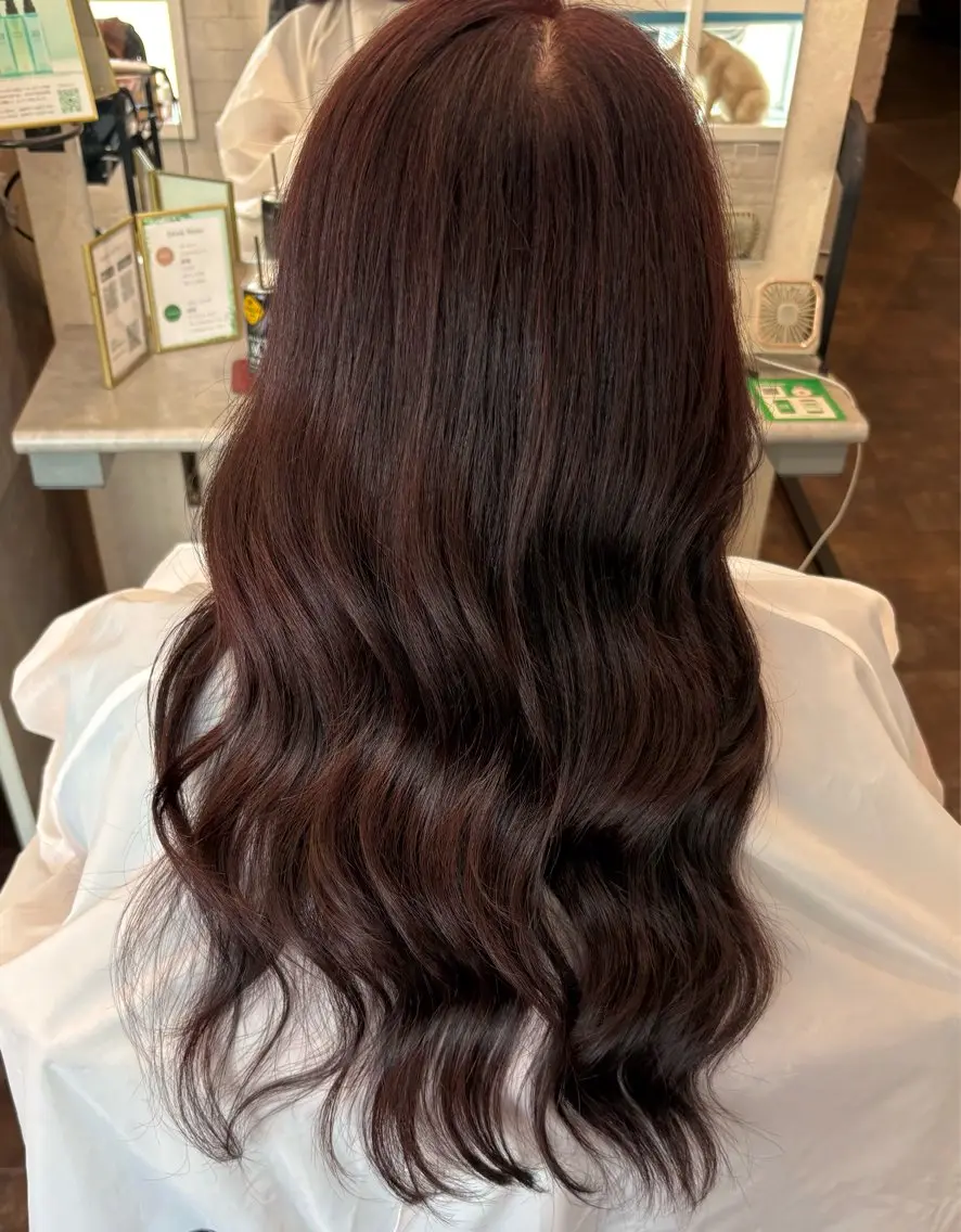 ロング ヘアカラー ツヤツヤ髪#🌝 彩羽🫧🪽のヘアスタイル