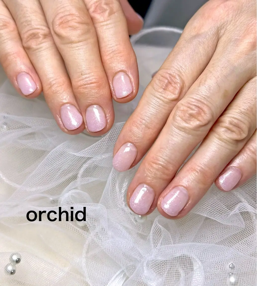 ネイル ハンドネイル フットネイル orchid ♡オーキッドのネイルデザイン