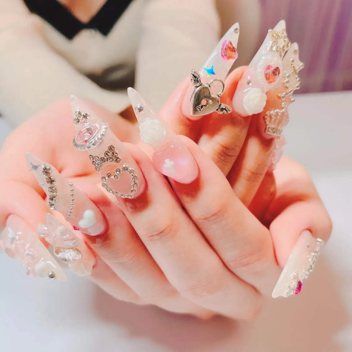 ネイル ハンドネイル ハンドケア パラジェル💅 オフ無料Pi.Harのネイルデザイン