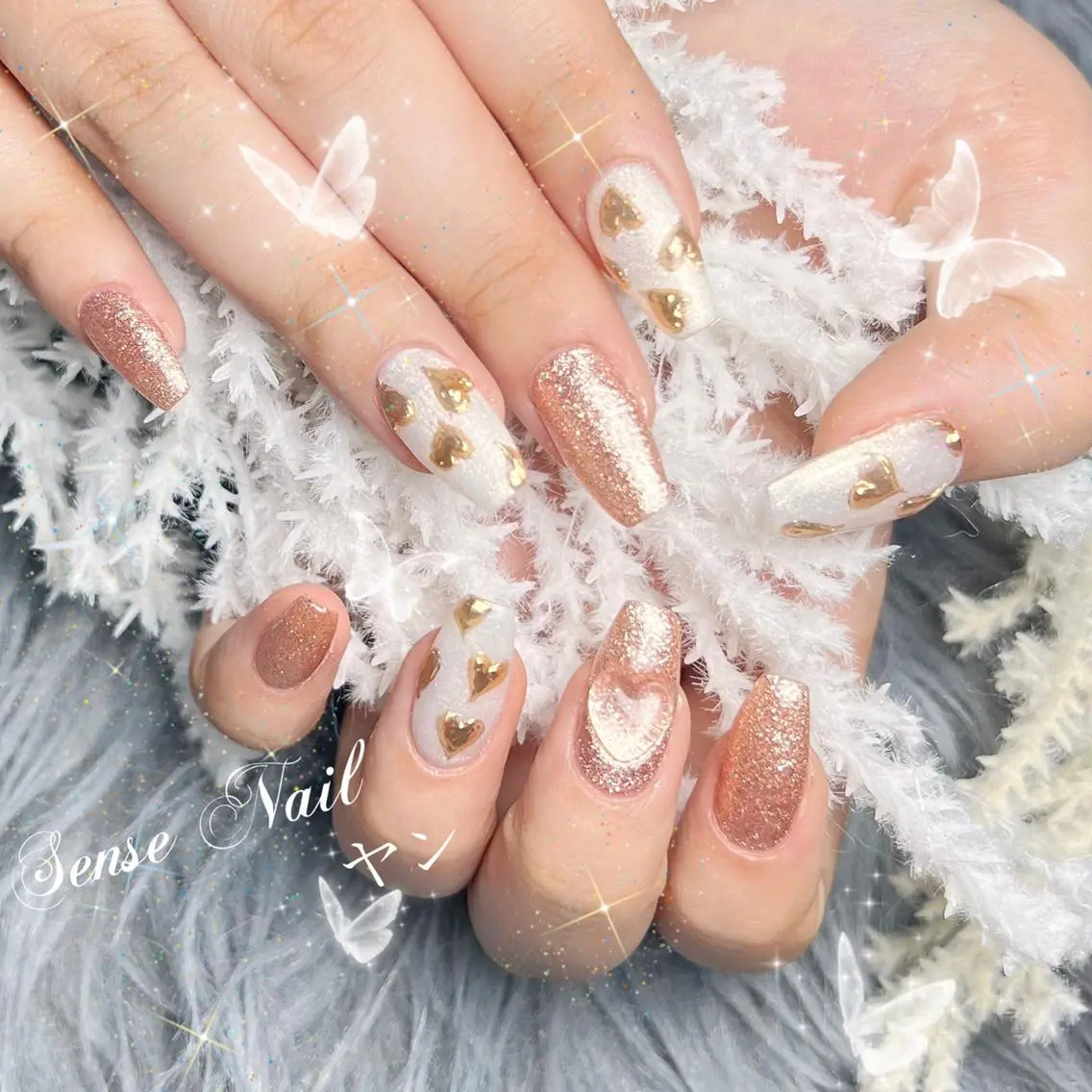 ネイル ハンドネイル ハンドケア YUKI 💗 渋谷店のネイルデザイン