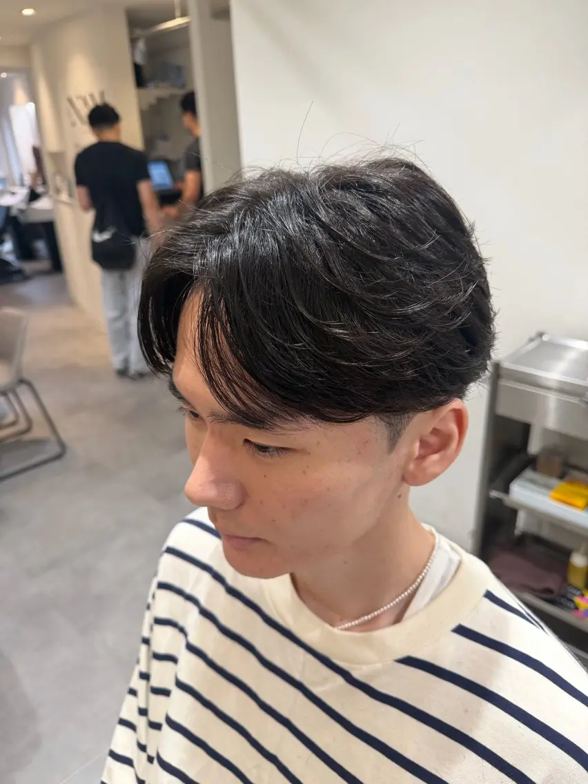 パーマ メンズ カット パーマ 松戸メンズパーマ特化 /野原健太のヘアスタイル