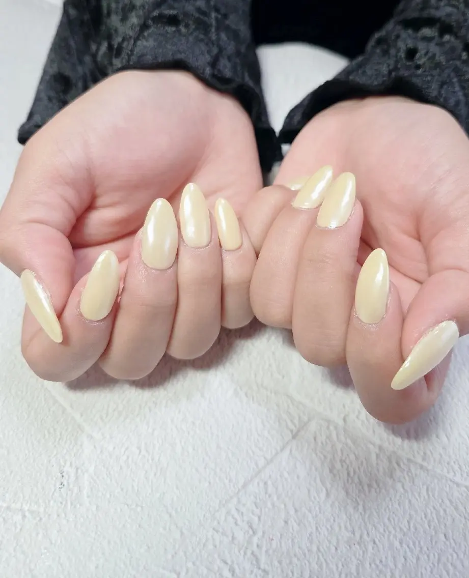 ネイル フラッシュネイル マグネットネイル ミラーネイル オフィスネイル ワンカラーネイル ハンドネイル flure de neige yukiのネイルデザイン