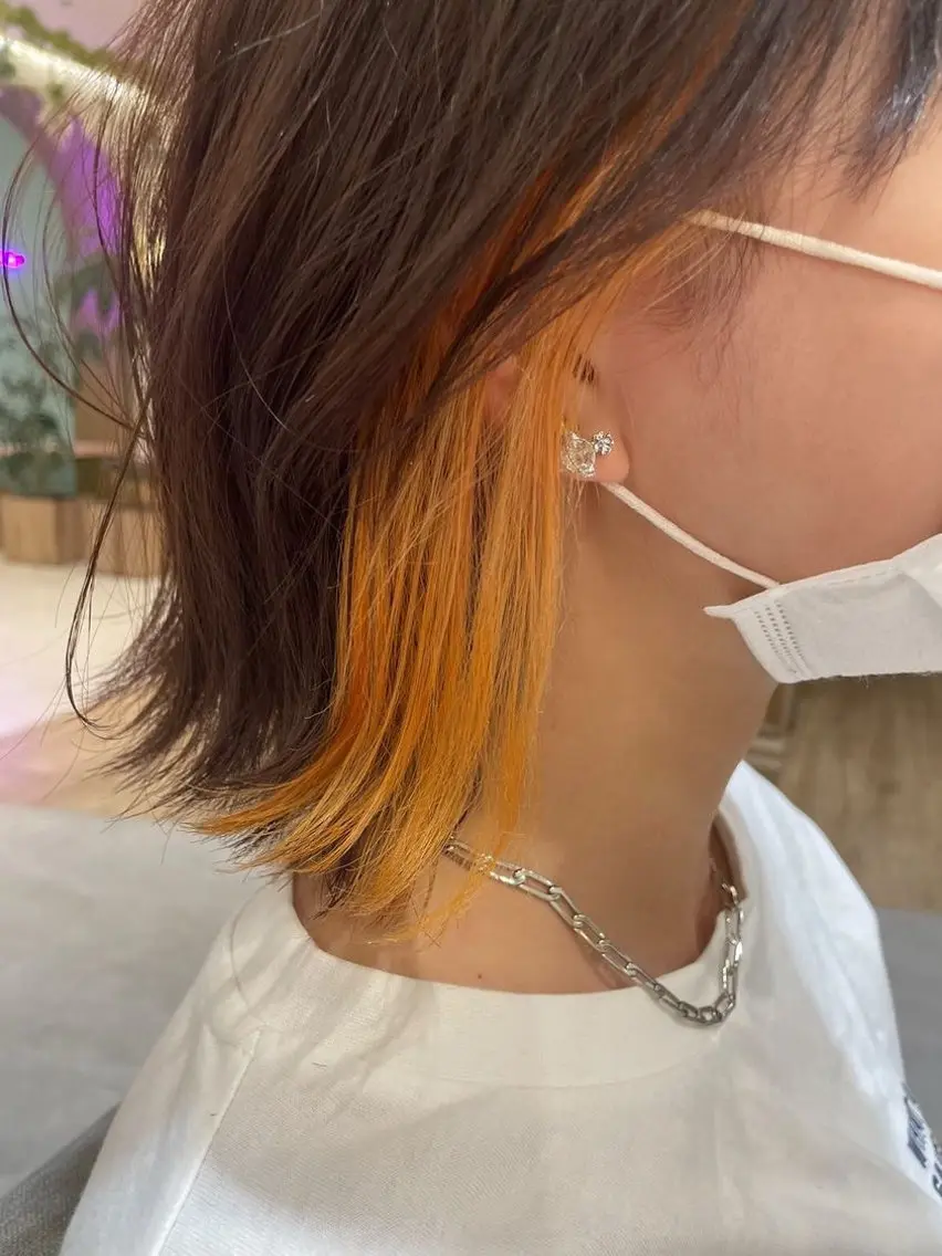 カラー ヘアカラー 💎 yuina🦋のヘアスタイル