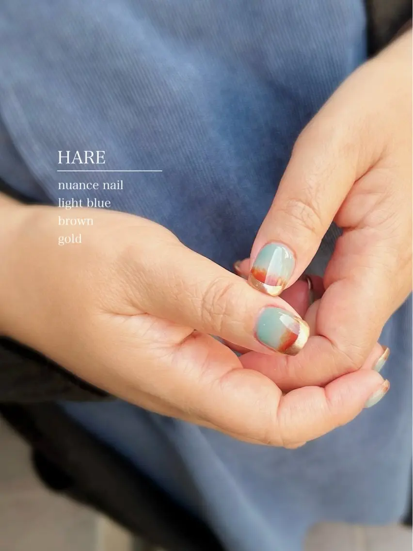 ネイル ニュアンスネイル hali’a nailのネイルデザイン