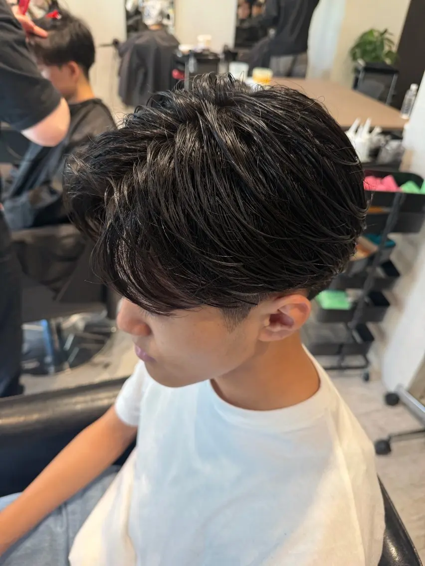 パーマ メンズ カット 縮毛矯正 メンズ特化👨 細谷碧海のヘアスタイル