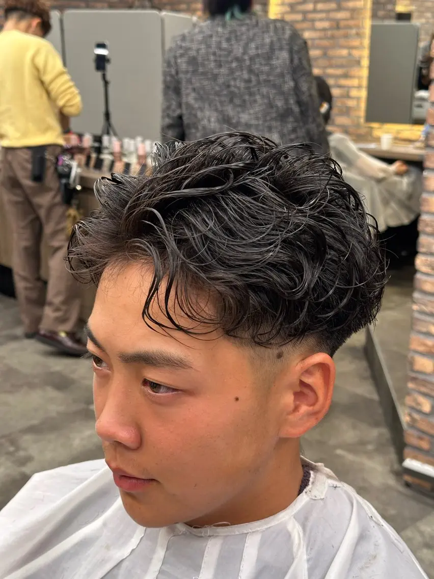 パーマ メンズ カット パーマ 【横浜メンズ特化】 海外風パーマ/トムのヘアスタイル