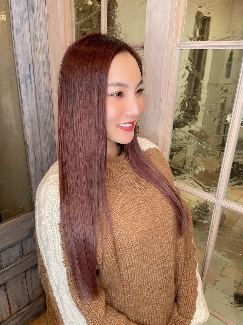カット+カラー+3stepトリートメント(垢抜けヘアからトレンドヘアまでお任せください)の写真
