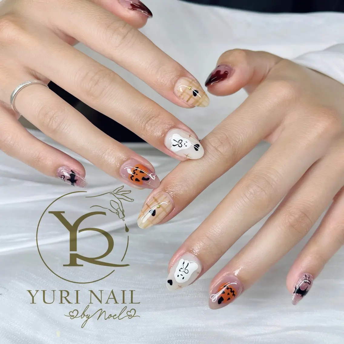 ネイル チークネイル フットネイル フレンチネイル グラデーション キラキラネイル ハンドネイル フットネイル ハンドケア YURI Nail Funabashiのネイルデザイン