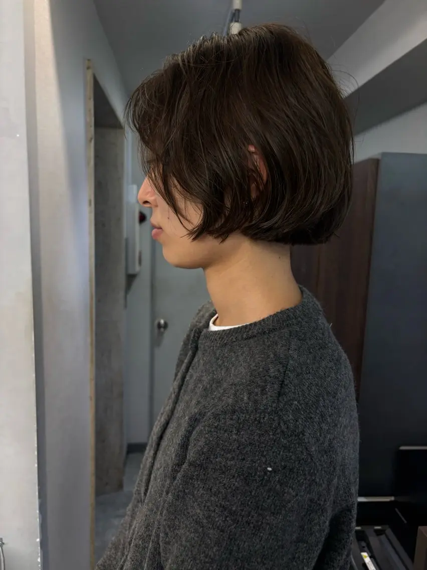 ショート カラー ヘアアレンジ カット ヘアカラー トリートメント 💟Opus/ Mizuki🐕💟のヘアスタイル