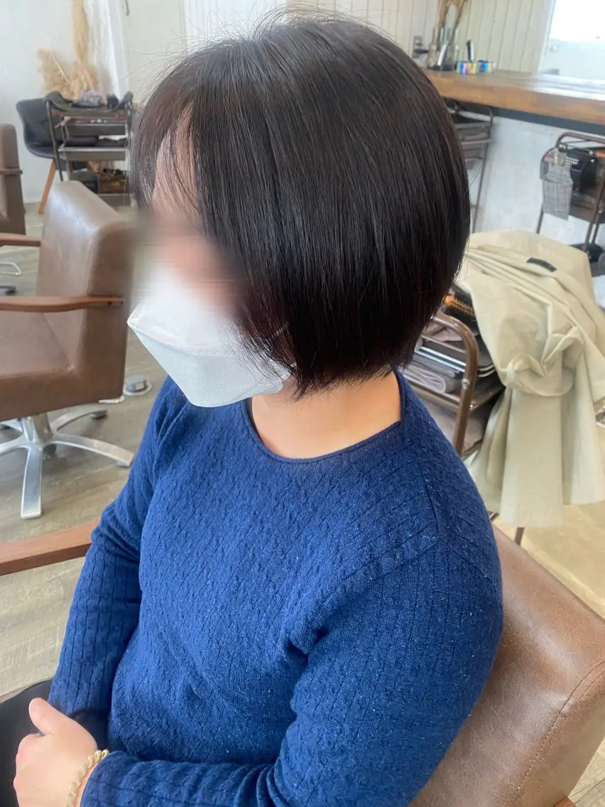 ショート ショートボブ ボブ ショートヘア YURA bisou hairのマツエク・マツパデザイン