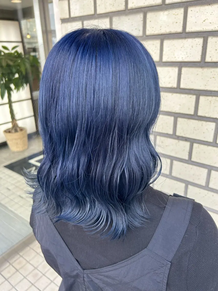 ミディアム ヘアカラー ショート・ボブ 🌈chinaのヘアスタイル