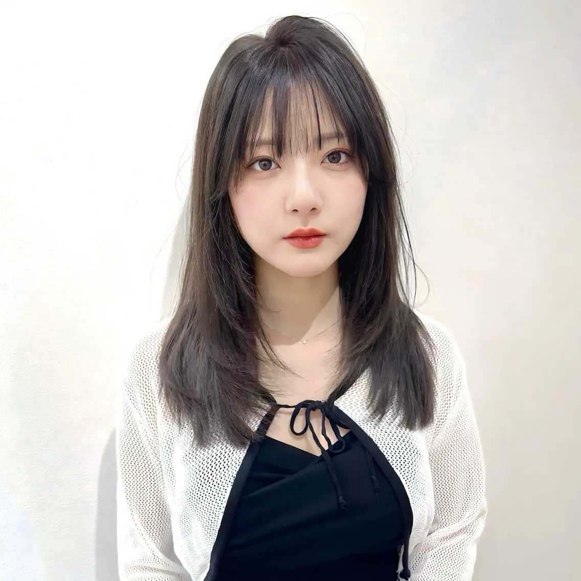 ミディアム カラー ヘアアレンジ レイヤーカット カット トリートメント 顔まわり職人🇰🇷 韓国ヘア/KAITOのヘアスタイル