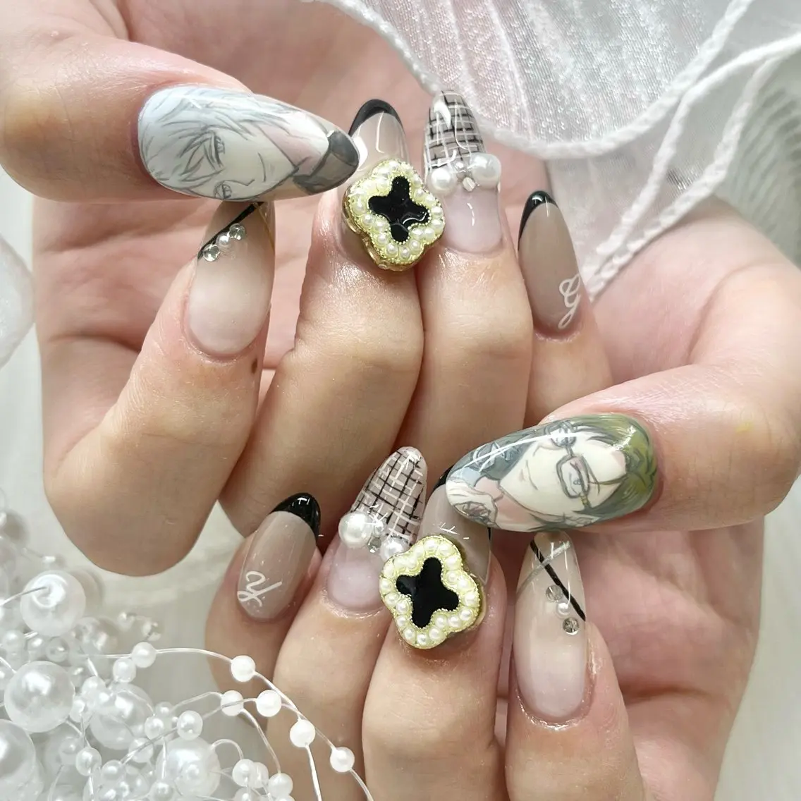 ネイル ハンドネイル 池袋痛ネイル Nok. 渡辺のネイルデザイン