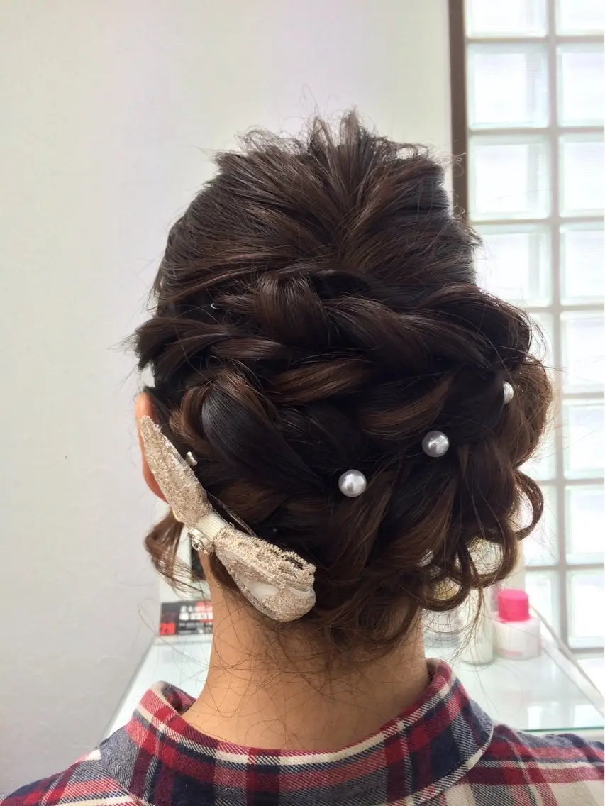ヘアセット ラムーン アイラッシュ&ヘアメのマツエク・マツパデザイン