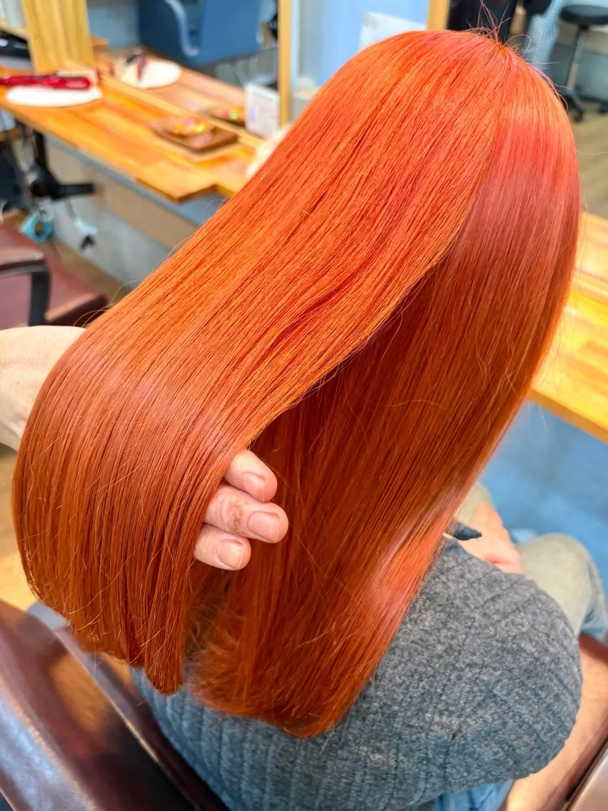 ロング カラー ヘアカラー トリートメント 髙木 優人のヘアスタイル