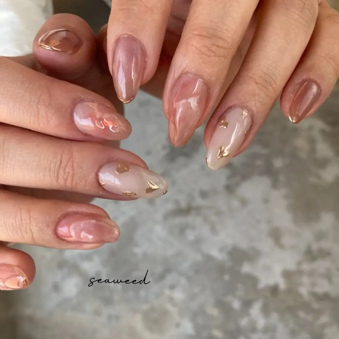 ネイル seaweed nailのネイルデザイン