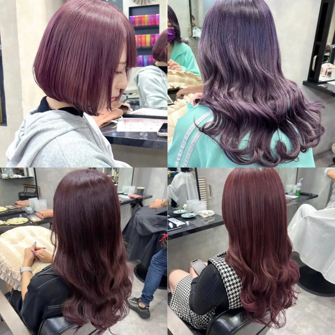 セミロング ボブカット艶髪 矯正濱川響太のヘアスタイル