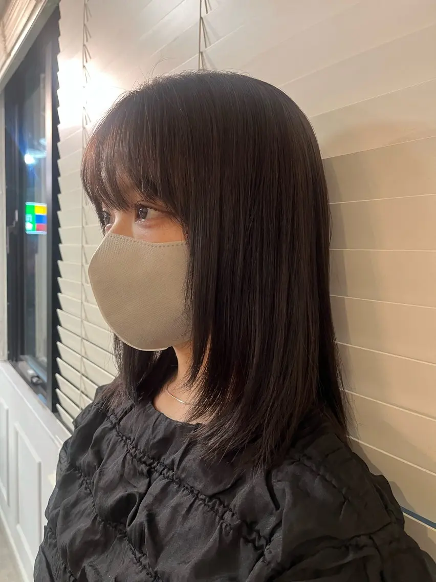 カラー デザインカラー🍬✨ 透明感カラー✨ナナのヘアスタイル