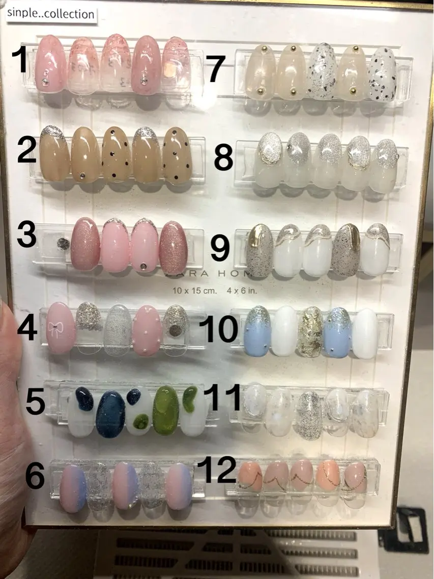 ネイル シンプルネイル &robe yurieのネイルデザイン