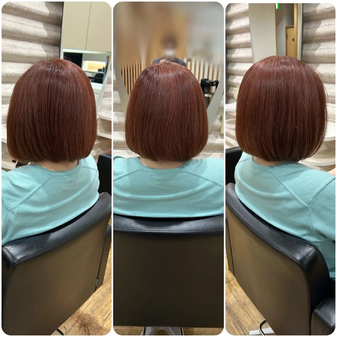 ミディアム カラー 髪質改善 KON|ごまかさない 艶。酸熱×精密カットのヘアスタイル