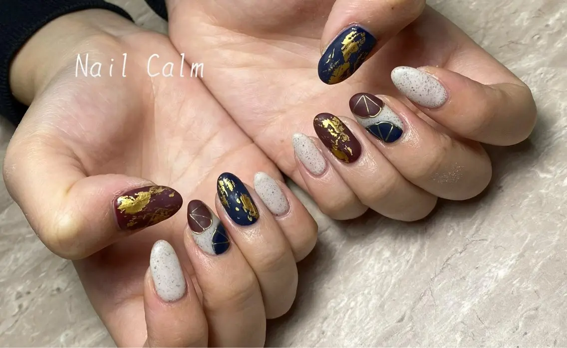 ネイル ハンドネイル プライベートサロン Calmのネイルデザイン