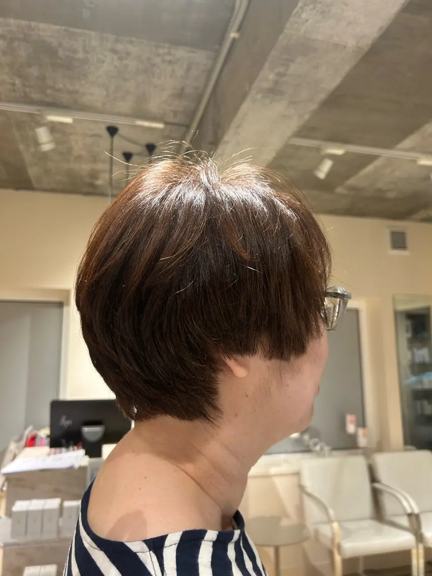 ショート ショートヘア 笹木 菜々子のヘアスタイル