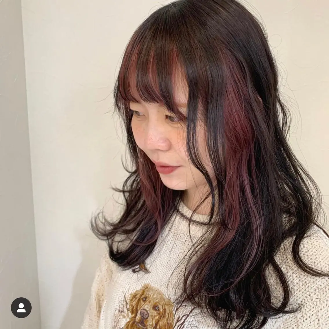 セミロング カラー ヘアアレンジ ブリーチ デザインカラー 眉毛ワックス konomiの眉毛・アイブロウイメージ