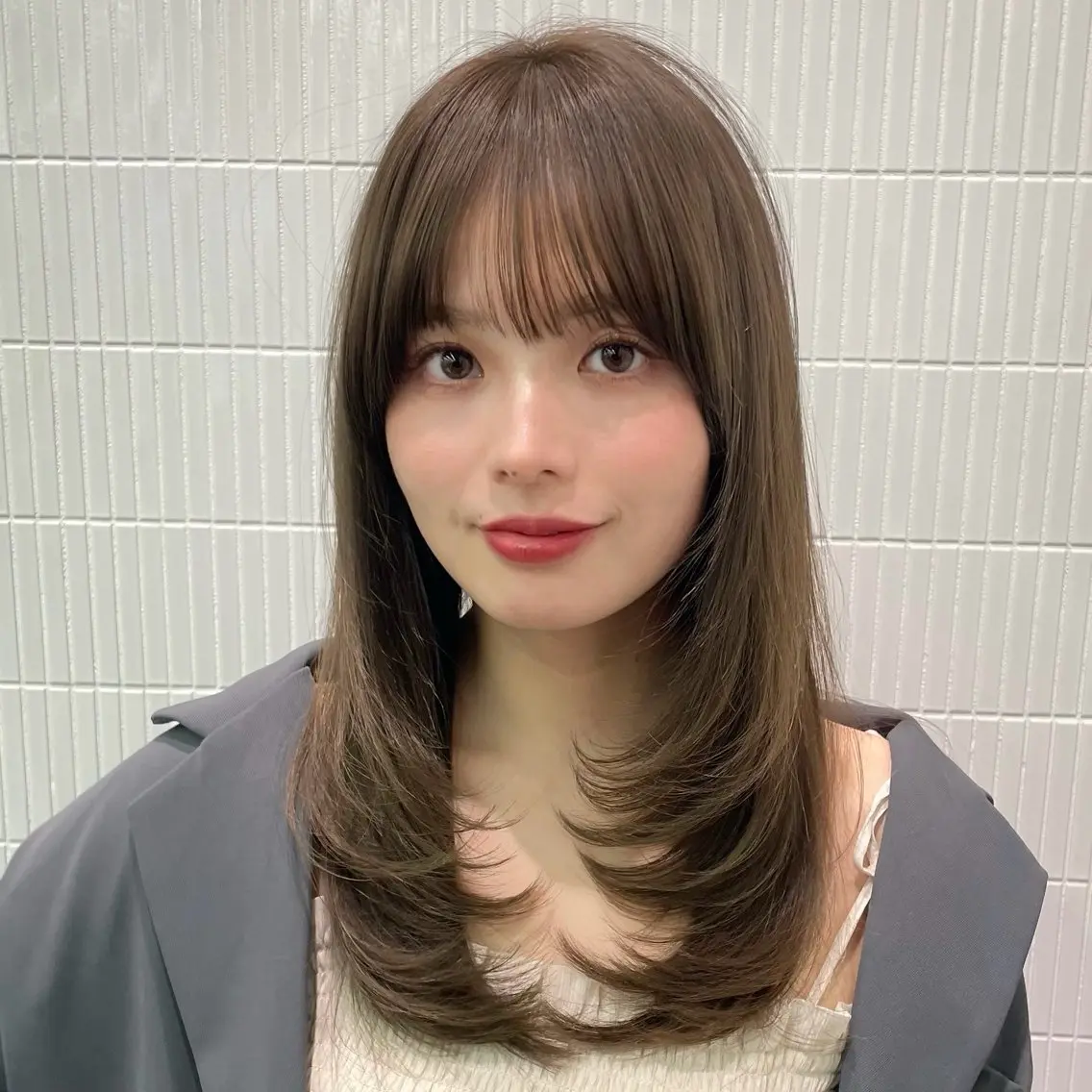 ミディアム 無料CUT 募集中🩷/横浜のヘアスタイル