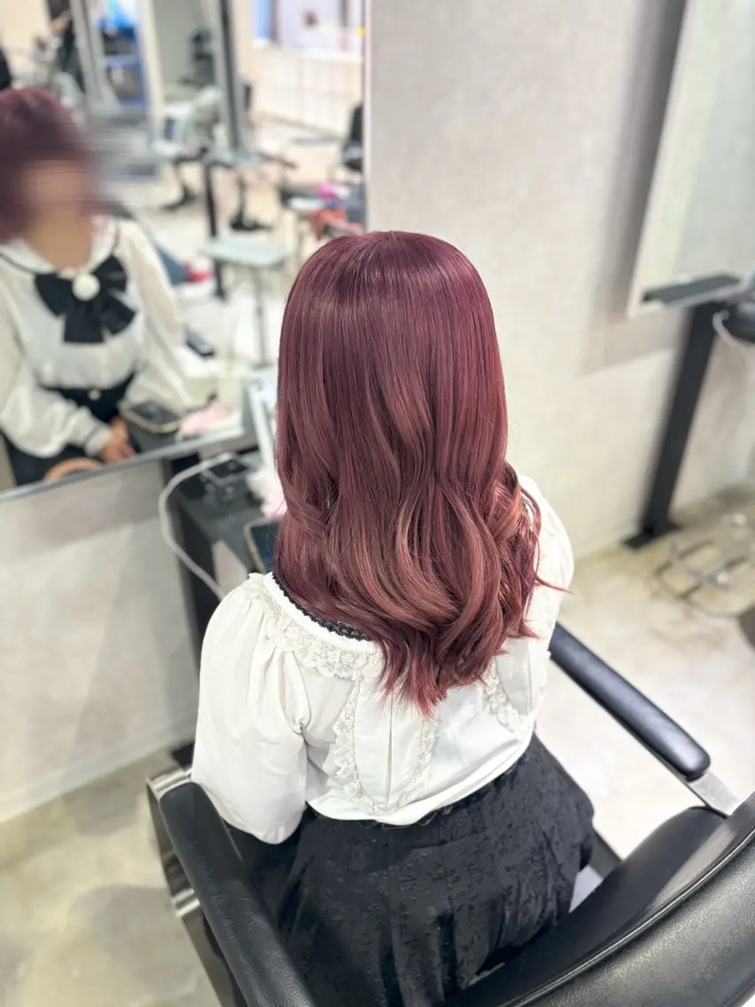 カラー ヘアアレンジ ヘアカラー トリートメント 艶髪ハイトーン/ ブロンド/Nagiのヘアスタイル