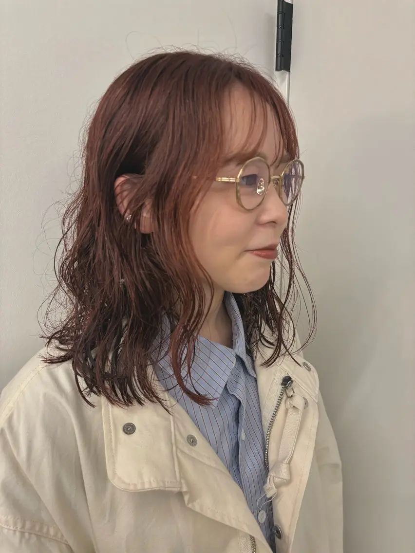 カラー ヘアカラー 浪瀧 優季のヘアスタイル