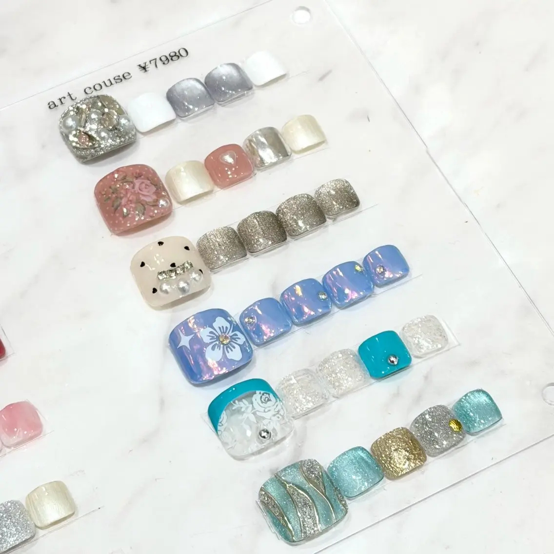 🌟FOOTオフなし🌟定額アートコース🐰の写真