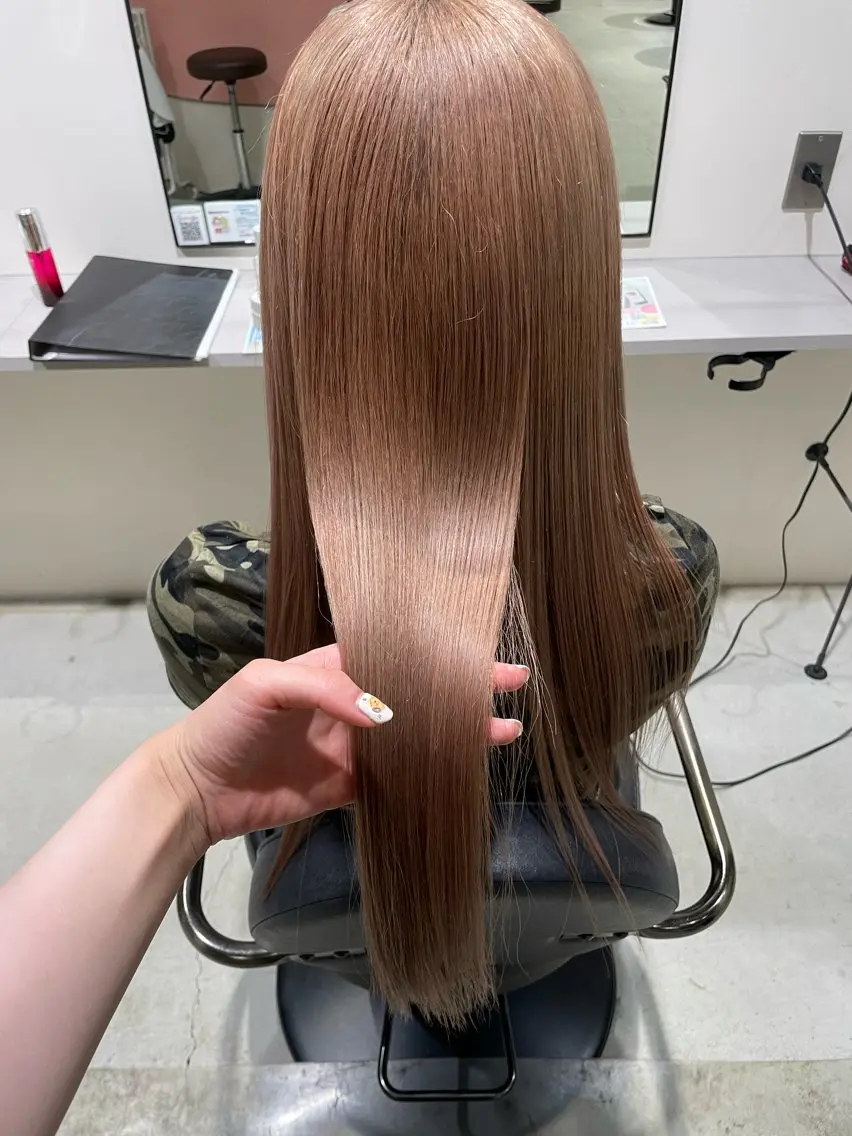 カラー ヘアカラー ないとう ゆうかのヘアスタイル