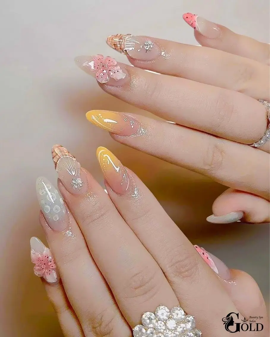 ネイル Gold Nail 千葉/風香のネイルデザイン
