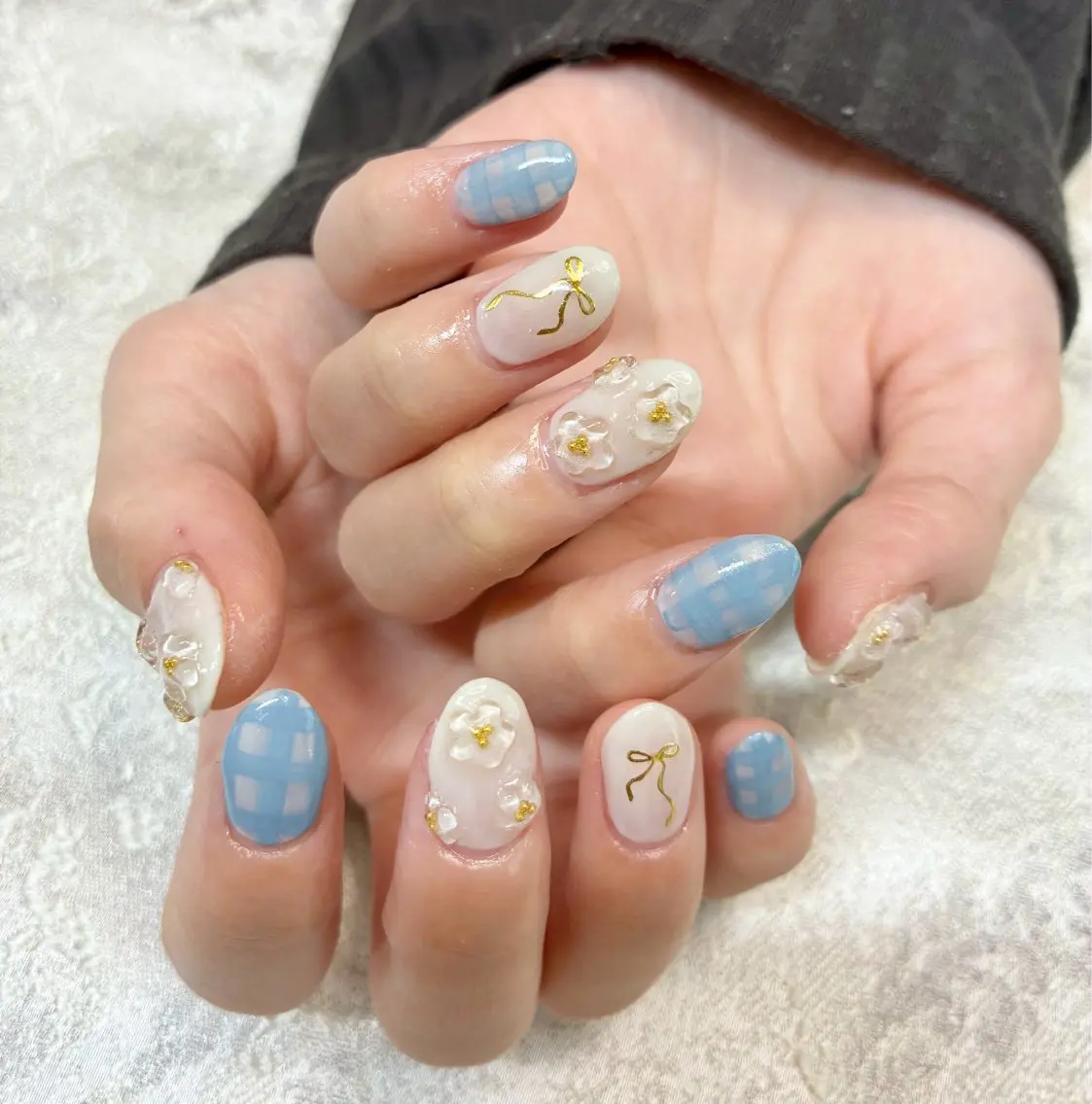 持ち込み画像OK💕ご相談しながら決めていくデザインネイル💅の写真
