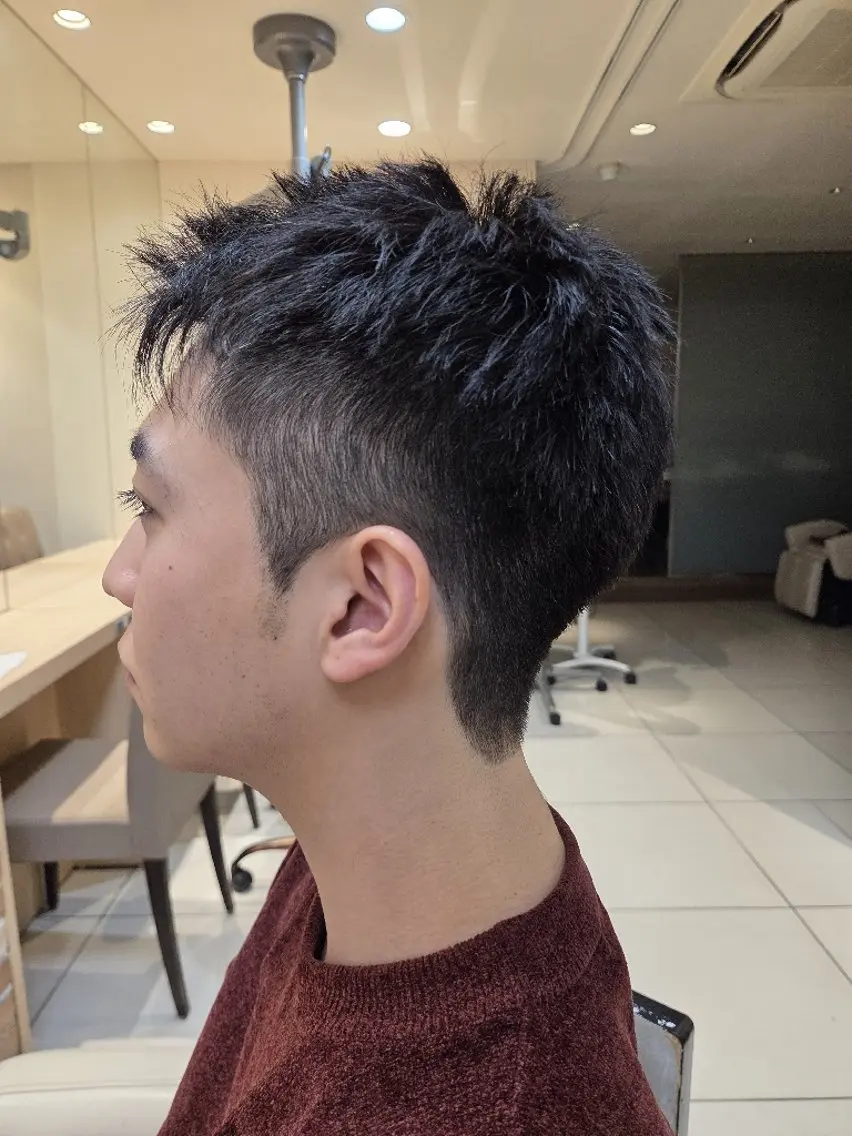 ショート ショートヘア カット メンズパーマ/カラー /カット/樋口捷✂️のヘアスタイル