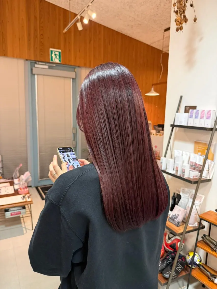 ワンカラーのみの施術になりますの写真