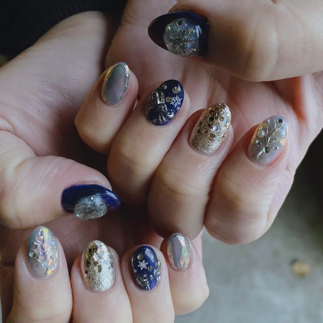 ネイル ハンドネイル nailsalon ∞ ﾐｶﾅﾙ ∞のネイルデザイン