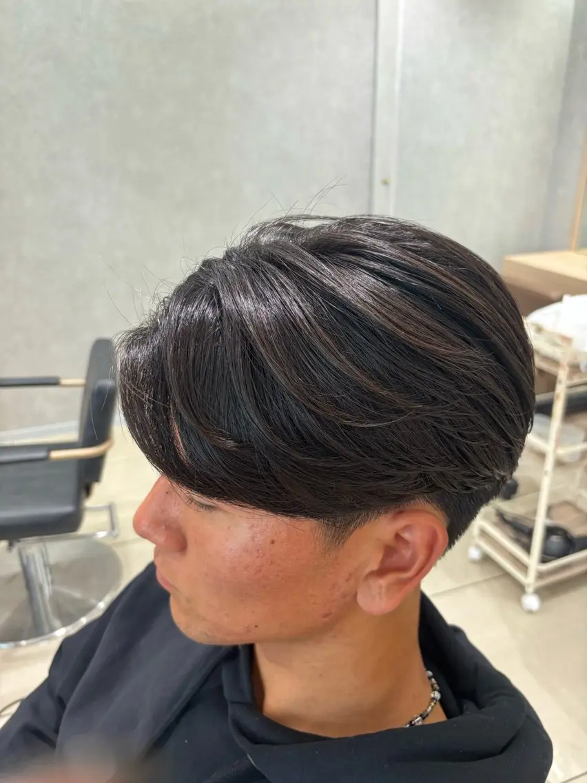 ショート パーマ メンズ カット 縮毛矯正 💠メンズ縮毛矯正 /パーマ💠林慶太のヘアスタイル