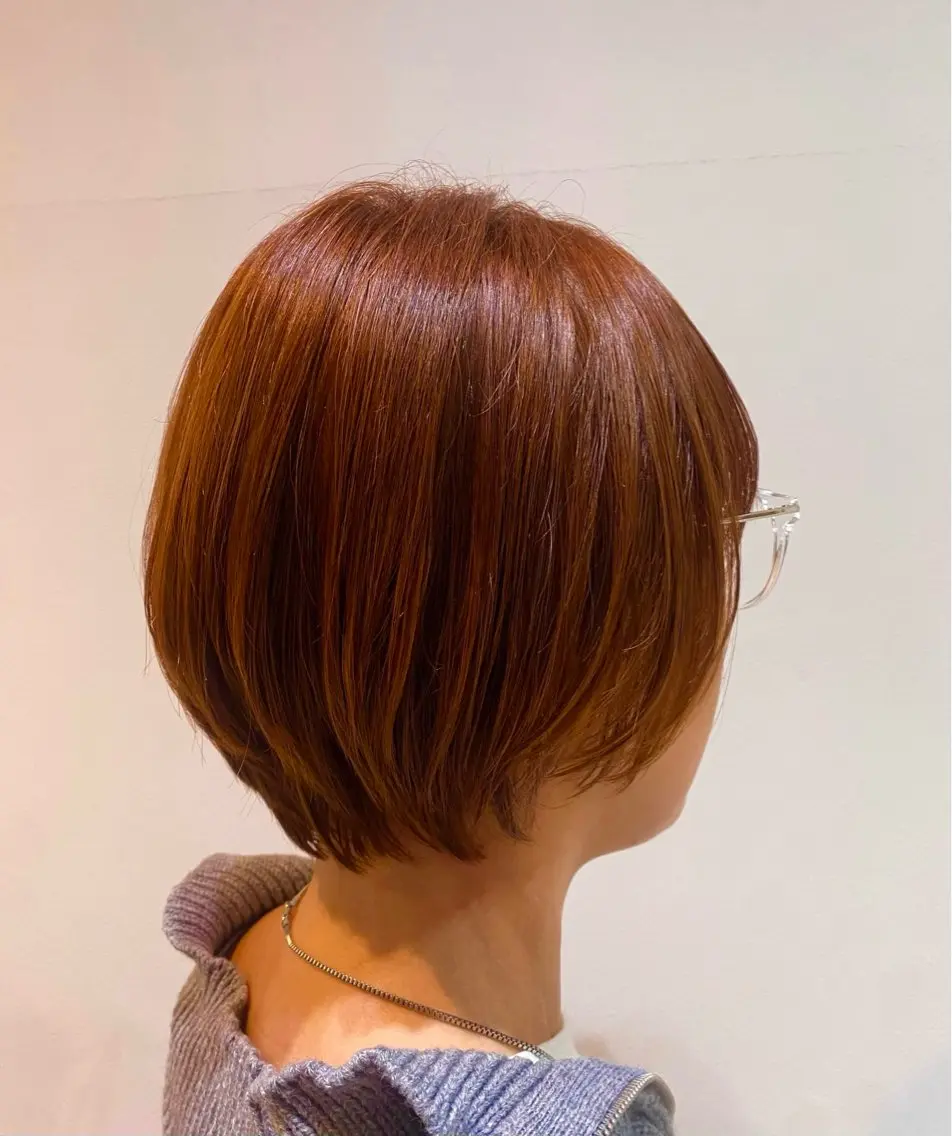 ショート ハンサムショート ショートヘア カット ヘアカラー トリートメント ♡オシャ髪♡AI ✂️newi町田のヘアスタイル